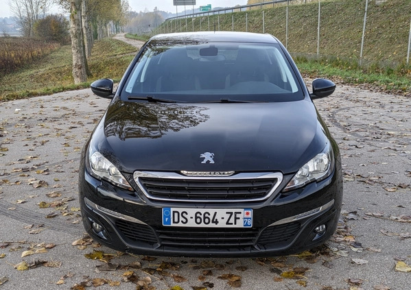 Peugeot 308 cena 39900 przebieg: 138000, rok produkcji 2015 z Brzozów małe 254